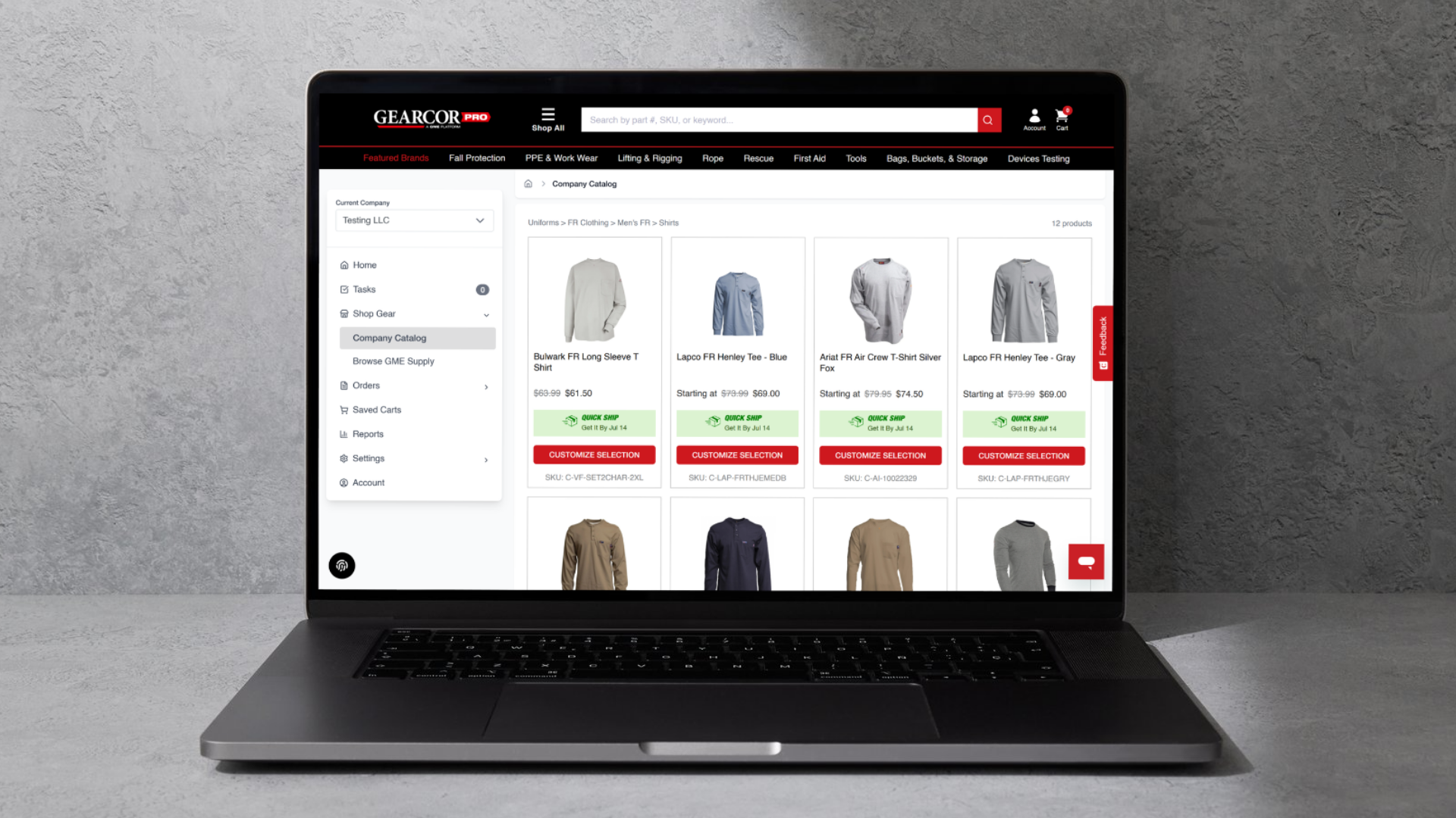 Catalog Browse View